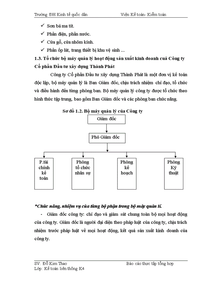 image for page Báo cáo tại Công ty Cổ phần xây dựng và đầu tư Thành Phát
