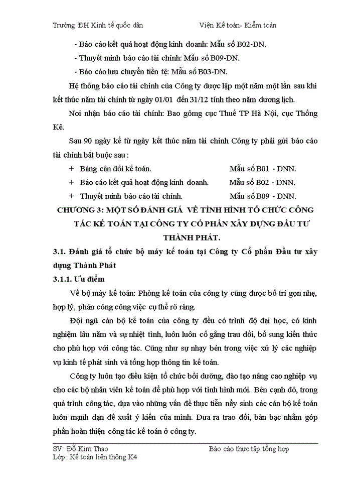 image for page Báo cáo tại Công ty Cổ phần xây dựng và đầu tư Thành Phát