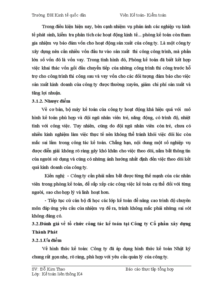 image for page Báo cáo tại Công ty Cổ phần xây dựng và đầu tư Thành Phát