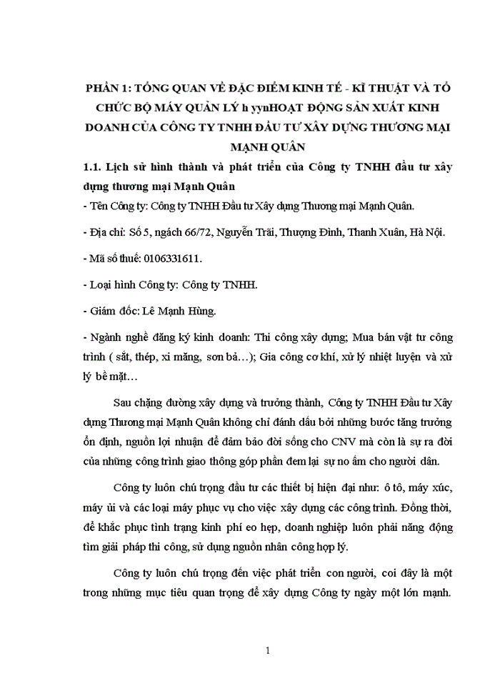 image for page Báo cáo tại Công ty Trách nhiệm hữu hạn Đầu tư Xây dựng Thương mại Mạnh Quân