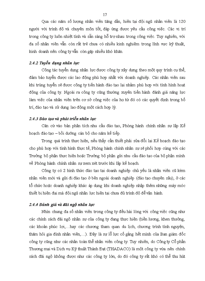 image for page Báo cáo tại Công ty Cổ phần Thương mại và Dịch vụ Kỹ thuật Thành Đạt