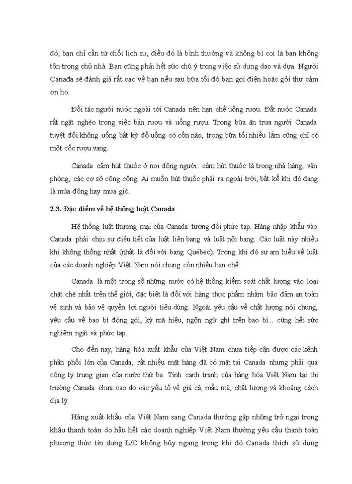 image for page ĐẶC ĐIỂM TRONG ĐÀM PHÁN CỦA ĐỐI TÁC CANADA VÀ KHẢ NĂNG THÍCH ỨNG CỦA VIỆT NAM