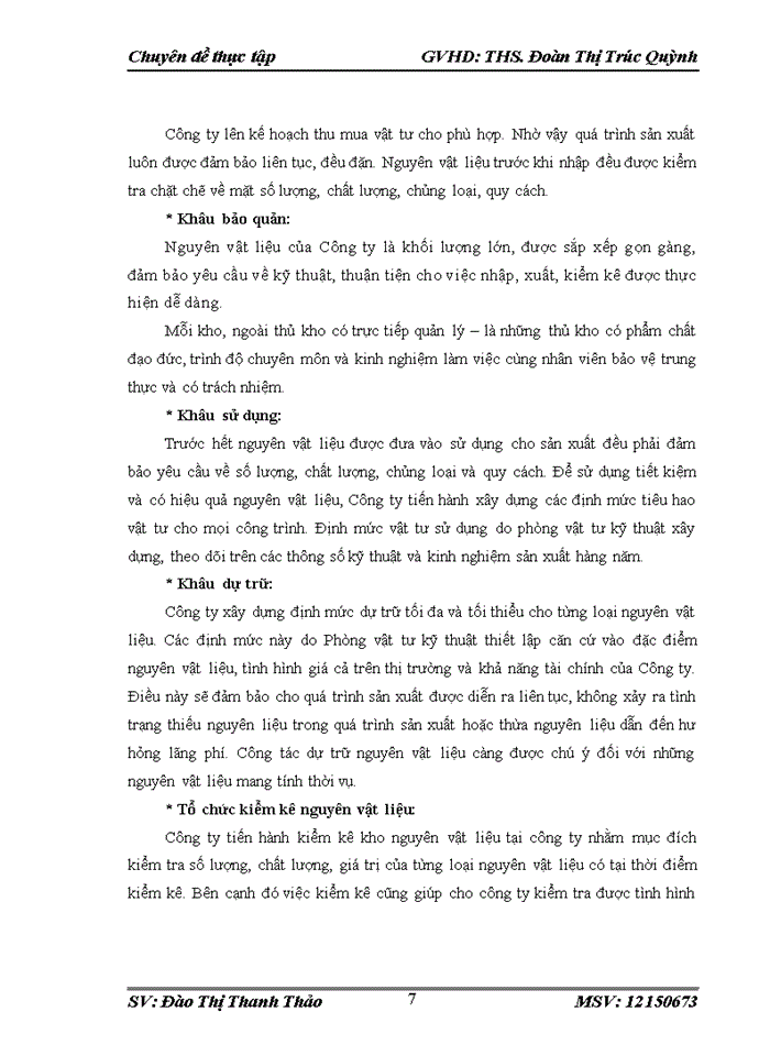 image for page Hoàn thiện kế toán nguyên vật liệu - công cụ dụng cụ tại Công ty Cổ Phần Đầu Tư TVHT