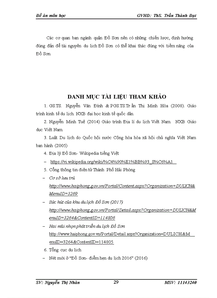 image for page THỰC TRẠNG VÀ ĐỀ XUẤT GIẢI PHÁP PHÁT TRIỂN DU LỊCH BIỂN TẠI ĐỒ SƠN