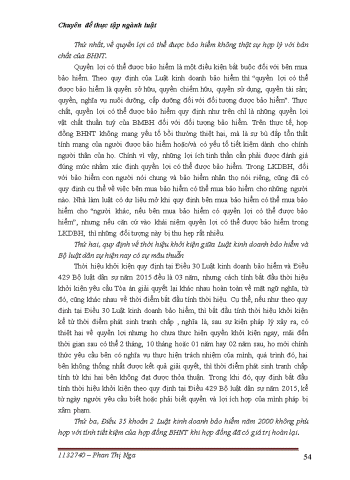image for page Những vấn đề pháp lý về Hợp đồng bảo hiểm nhân thọ và thực tiễn thực hiện tại Công ty Bảo Việt Nhân Thọ Hà Tĩnh