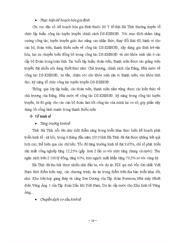 image for page ĐỊNH HƯỚNG VÀ GIẢI PHÁP ĐẦU TƯ PHÁT TRIỂN KINH TẾ TRÊN ĐỊA BÀN TỈNH HÀ TĨNH ĐẾN NĂM 2020