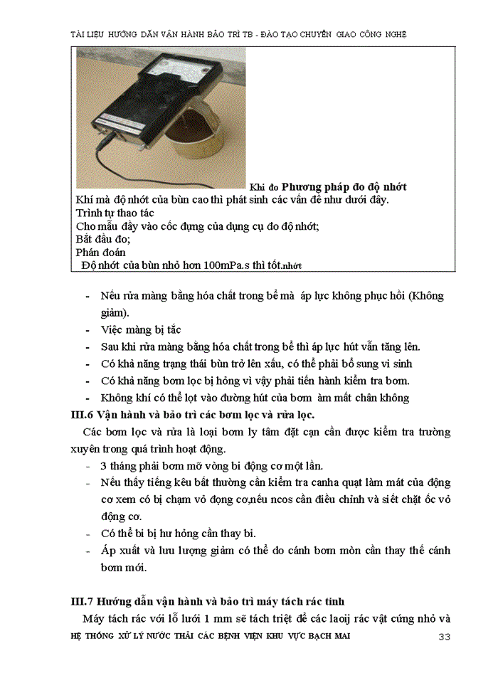 image for page TÀI LIỆU HƯỚNG DẪN VẬN HÀNH BẢO TRÌ TB ĐÀO TẠO CHUYỂN GIAO CÔNG NGHỆ