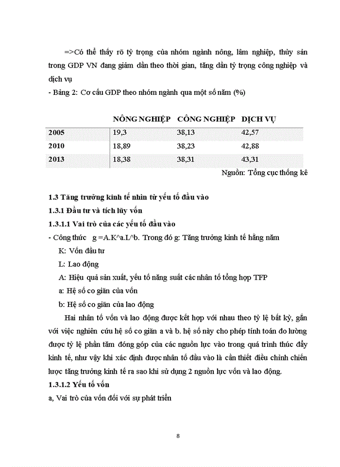 image for page Trình bày thực trạng tăng trưởng và chất lượng tăng trưởng kinh tế Việt Nam thời kì đổi mới 1986 - nay