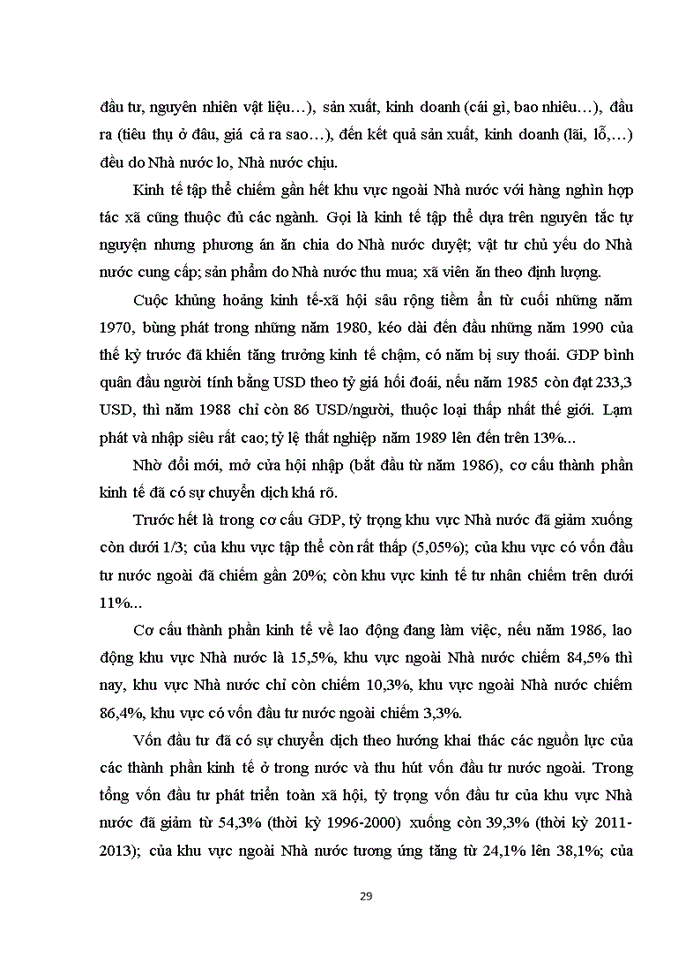image for page Trình bày thực trạng tăng trưởng và chất lượng tăng trưởng kinh tế Việt Nam thời kì đổi mới 1986 - nay
