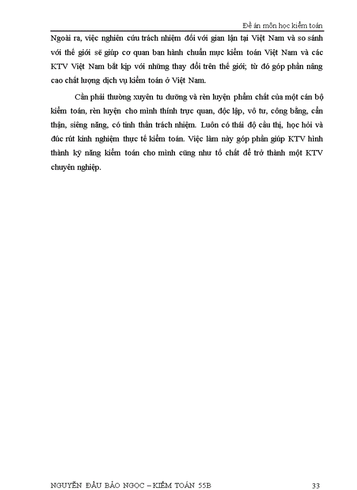 image for page Gian lận và sai sót với trách nhiệm của kiểm toán viên trong kiểm toán