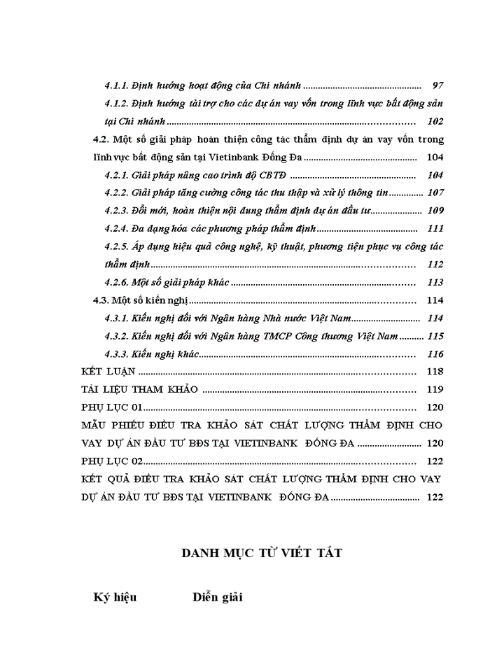 image for page THS Hoàn thiện công tác thẩm định dự án vay vốn trong lĩnh vực bất động sản tại Ngân hàng TMCP Công thương Việt Nam Chi nhánh Đống Đa