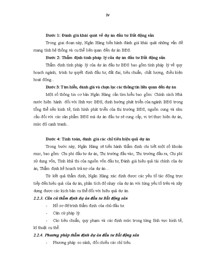 image for page THS Hoàn thiện công tác thẩm định dự án vay vốn trong lĩnh vực bất động sản tại Ngân hàng TMCP Công thương Việt Nam Chi nhánh Đống Đa