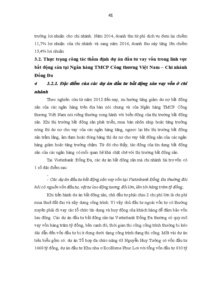 image for page THS Hoàn thiện công tác thẩm định dự án vay vốn trong lĩnh vực bất động sản tại Ngân hàng TMCP Công thương Việt Nam Chi nhánh Đống Đa