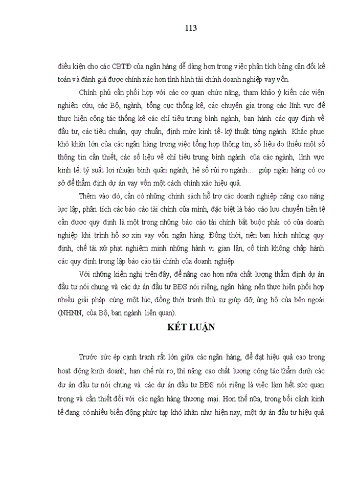 image for page THS Hoàn thiện công tác thẩm định dự án vay vốn trong lĩnh vực bất động sản tại Ngân hàng TMCP Công thương Việt Nam Chi nhánh Đống Đa