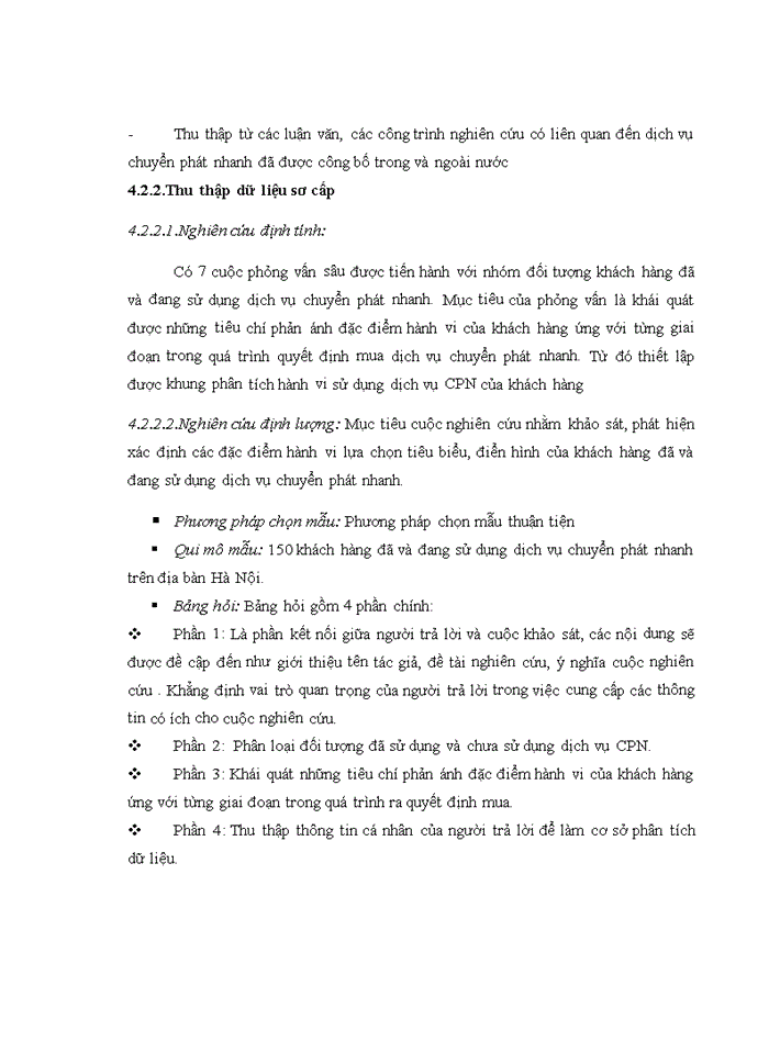image for page Ths Nghiên cứu hành vi lựa chọn và sử dụng dịch vụ chuyển phát nhanh của khách hàng trên địa bàn Hà Nội và đề xuất một số giải pháp marketing cho công ty GNN express