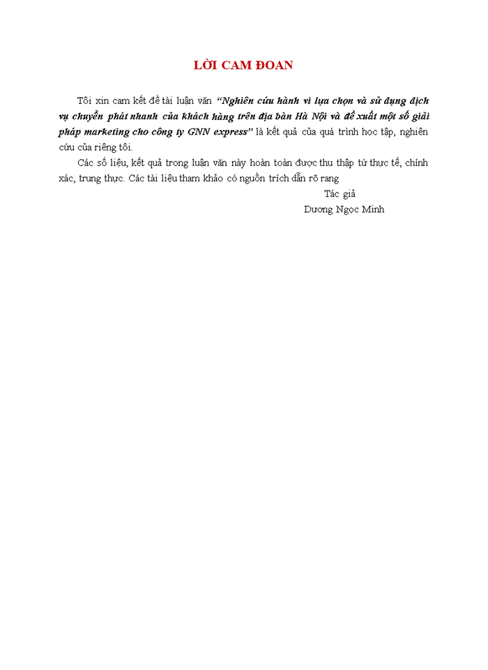 image for page Ths NGHIÊN CỨU HÀNH VI LỰA CHỌN VÀ SỬ DỤNG DỊCH VỤ CHUYỂN PHÁT NHANH CỦA KHÁCH HÀNG TRÊN ĐỊA BÀN HÀ NỘI VÀ ĐỀ XUẤT MỘT SỐ GIẢI PHÁP MARKETING CHO CÔNG TY GNN EXPRESS
