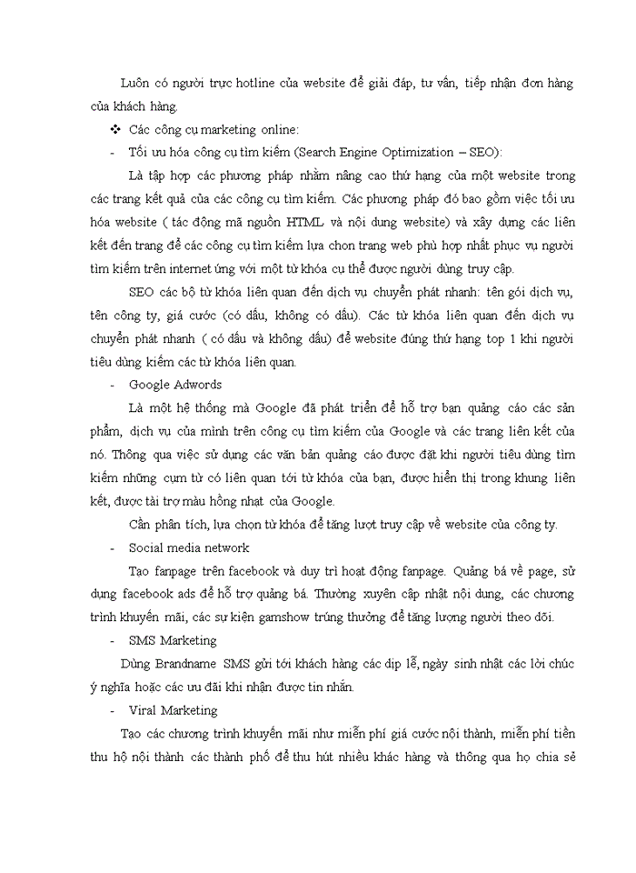 image for page Ths NGHIÊN CỨU HÀNH VI LỰA CHỌN VÀ SỬ DỤNG DỊCH VỤ CHUYỂN PHÁT NHANH CỦA KHÁCH HÀNG TRÊN ĐỊA BÀN HÀ NỘI VÀ ĐỀ XUẤT MỘT SỐ GIẢI PHÁP MARKETING CHO CÔNG TY GNN EXPRESS
