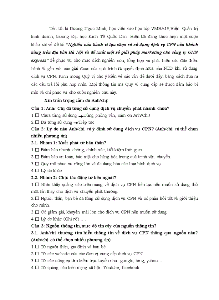 image for page Ths NGHIÊN CỨU HÀNH VI LỰA CHỌN VÀ SỬ DỤNG DỊCH VỤ CHUYỂN PHÁT NHANH CỦA KHÁCH HÀNG TRÊN ĐỊA BÀN HÀ NỘI VÀ ĐỀ XUẤT MỘT SỐ GIẢI PHÁP MARKETING CHO CÔNG TY GNN EXPRESS
