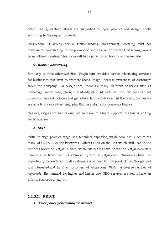 image for page SUGGESTIONS TO IMPROVE SERVICE THE ELEMENTS OF MKT STRATEGY AND CUSTOMER SATISFACTION AT VATGIA COM