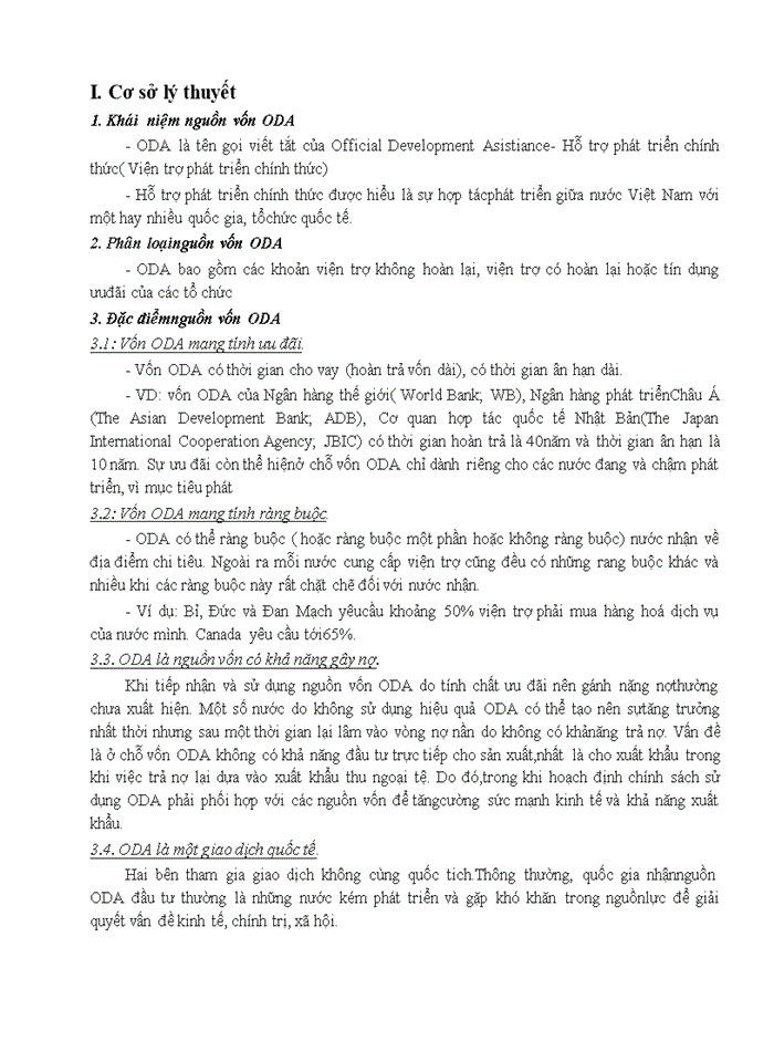 image for page THỰC TRẠNG THU HÚT VÀ SỬ DỤNG VỐN ODA TẠI VIỆT NAM