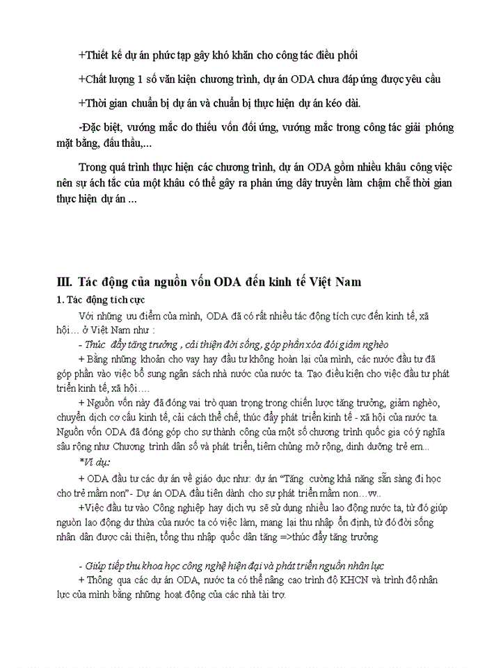 image for page THỰC TRẠNG THU HÚT VÀ SỬ DỤNG VỐN ODA TẠI VIỆT NAM
