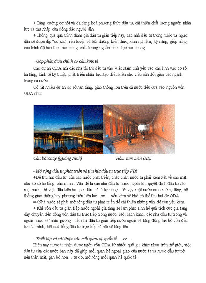 image for page THỰC TRẠNG THU HÚT VÀ SỬ DỤNG VỐN ODA TẠI VIỆT NAM