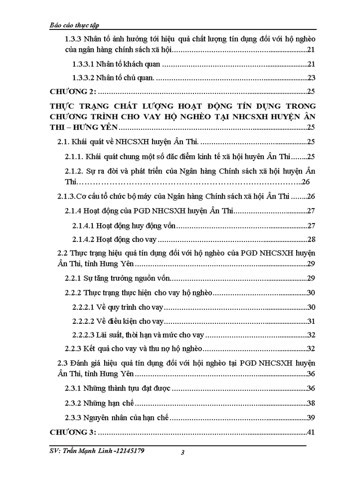 image for page Nâng cao hiệu quả tín dụng cho vay hộ nghèo tại Phòng giao dịch Ngân hàng chính sách xã hội huyện Ân Thi tỉnh Hưng Yên