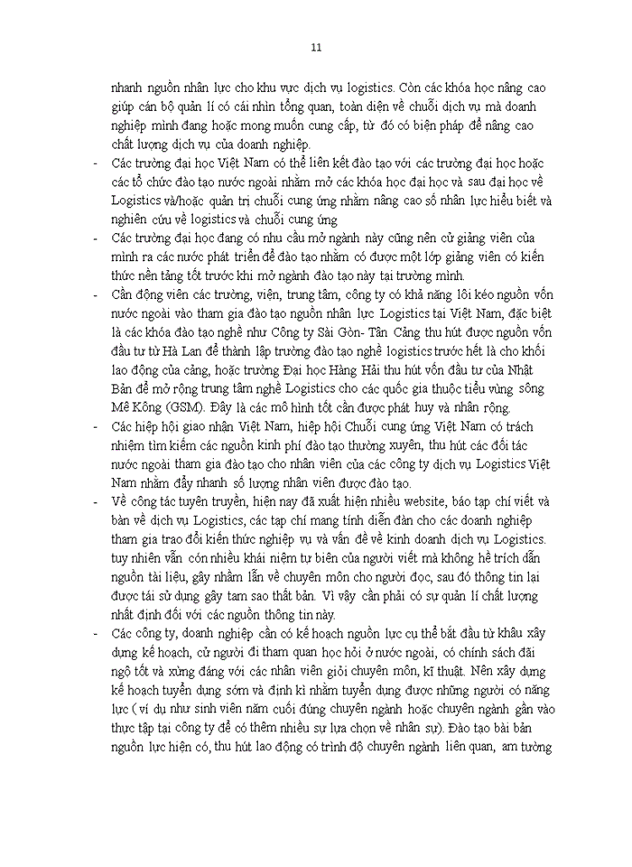 image for page Thực trạng nguồn nhân lực Logistics và giải pháp phát triển trong những năm tới