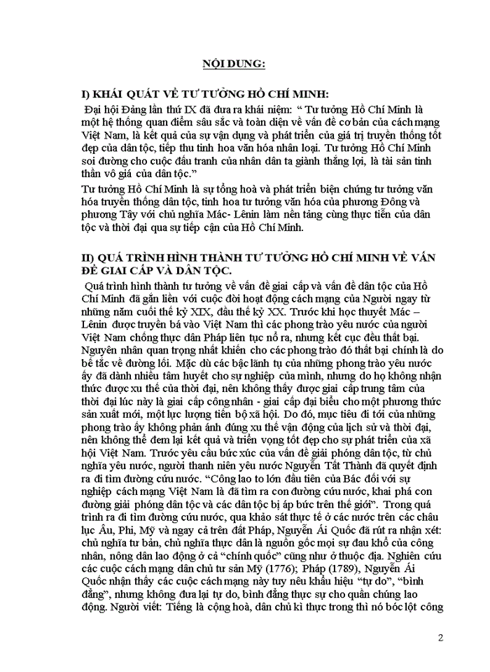 image for page PHÂN TÍCH QUAN ĐIỂM CỦA HỒ CHÍ MINH VỀ QUAN HỆ GIỮA DÂN TỘC VÀ GIAI CẤP LIÊN HỆ THỰC TIỄN VIỆT NAM HIỆN NAY