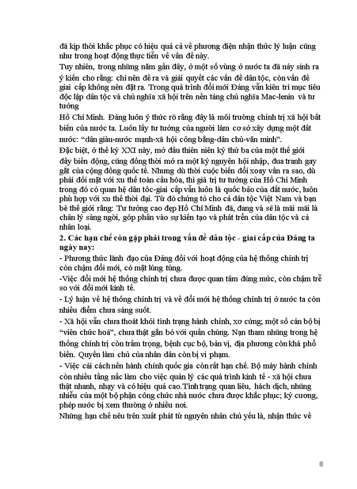 image for page PHÂN TÍCH QUAN ĐIỂM CỦA HỒ CHÍ MINH VỀ QUAN HỆ GIỮA DÂN TỘC VÀ GIAI CẤP LIÊN HỆ THỰC TIỄN VIỆT NAM HIỆN NAY