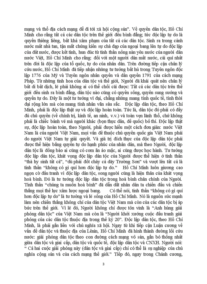 image for page Tư tưởng Quan điểm của Hồ Chí Minh về vấn đề giai cấp