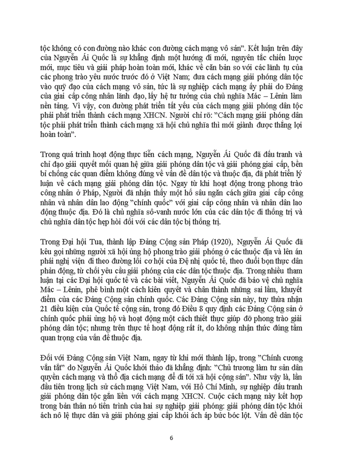 image for page Tư tưởng Quan điểm của Hồ Chí Minh về vấn đề giai cấp