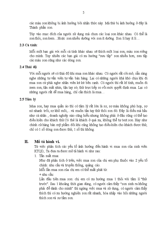 image for page Phân tích các yếu tố ảnh hưởng đến hành vi mua son của nữ sinh viên