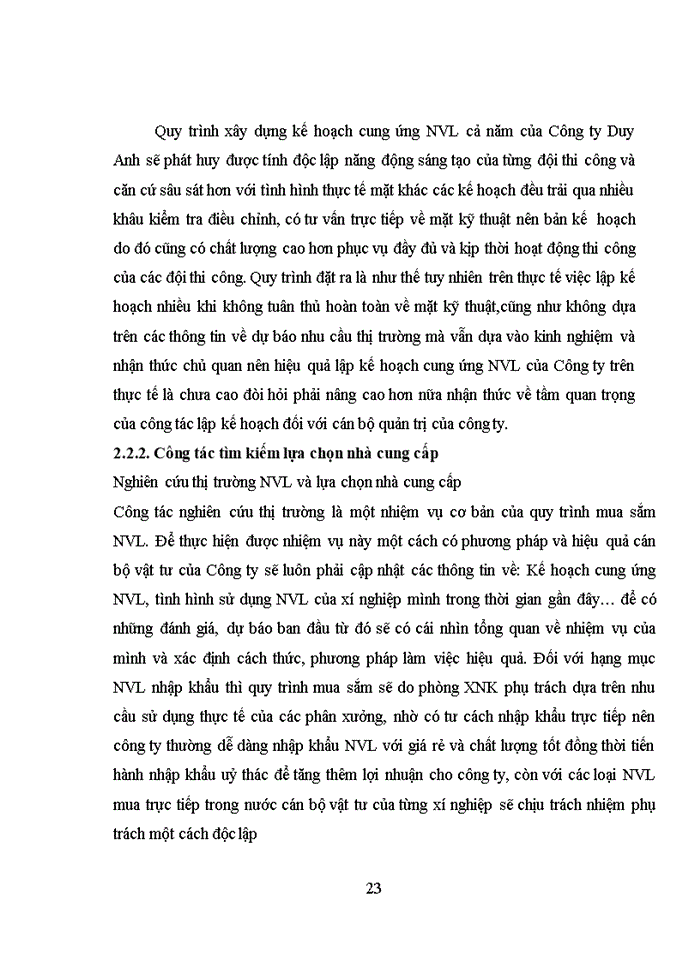 image for page Đổi mới quản trị cung ứng trong công ty cổ phần kiến trúc và xây dựng Duy Anh