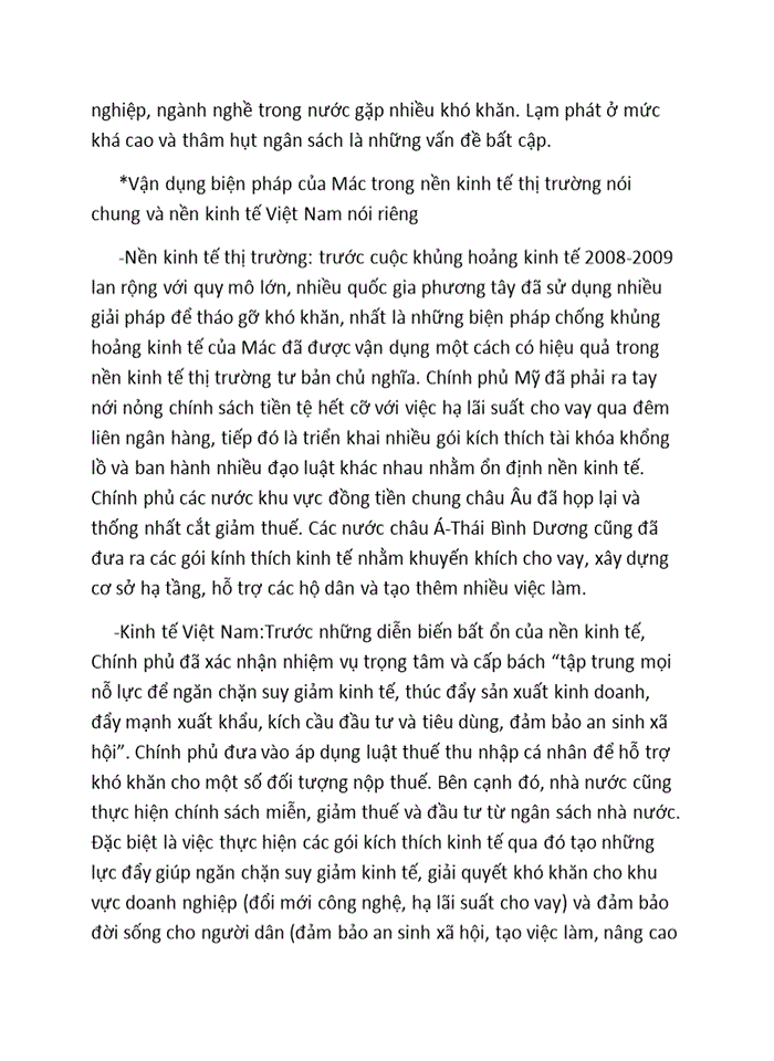 image for page Triết mác LÝ LUẬN CHỦ NGHĨA MAC-LENIN VỀ KHỦNG HOẢNG KINH TẾ VÀ SỰ VẬN DỤNG Ở VIỆT NAM