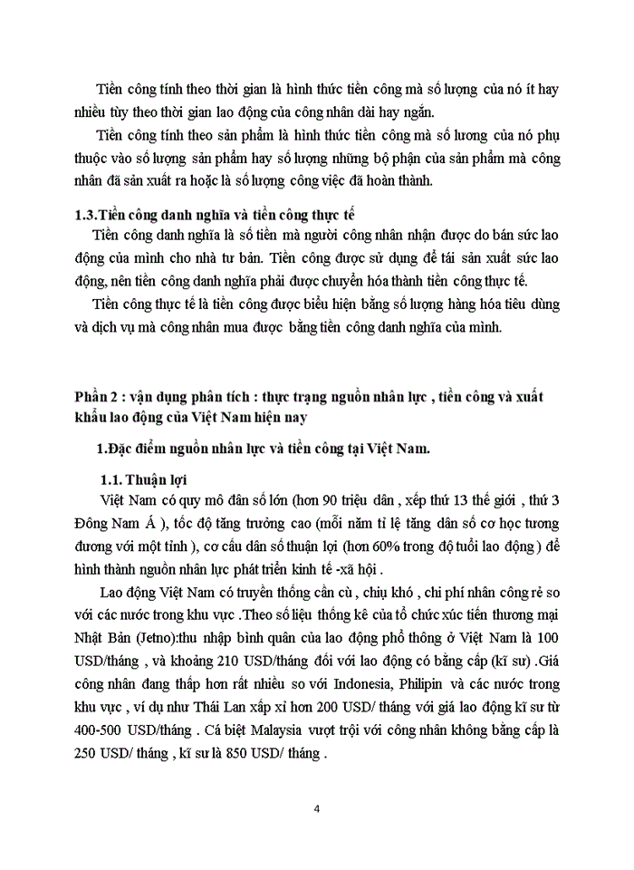 image for page Triết mác quan điểm chủ nghĩa Mác-lê nin về tiền công Vận dụng phân tích thực trạng xuất khẩu lao động ở Việt Nam hiện nay