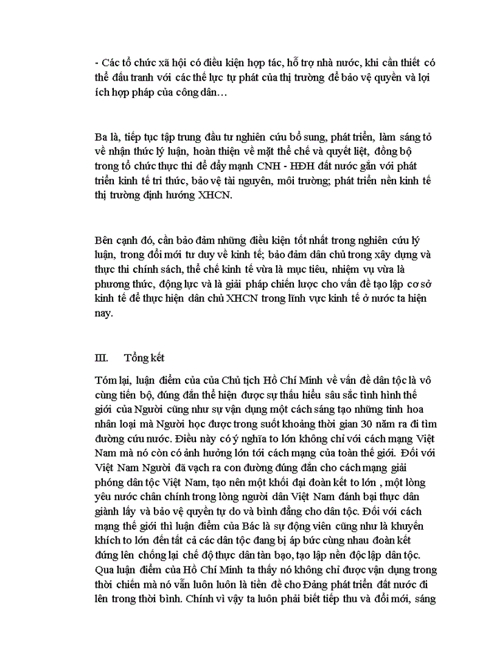 image for page Tư tưởng Phân tích luận điểm của Chủ tịch Hồ Chí Minh Tất cả các dân tộc trên thế giới đều sinh ra bình đẳng dân tộc nào cũng có quyền sống quyền sung sướng và quyền tự do Liên hệ thực tiễn với Việt Nam