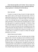 Tư tưởng Phân tích luận điểm của Hồ Chí Minh Tất cả các dân tộc trên thế giới đều sinh ra bình đẳng dân tộc nào cũng có quyền sống quyền sung sướng và quyền tự do Liên hệ thực tiễn Việt Nam hiện nay