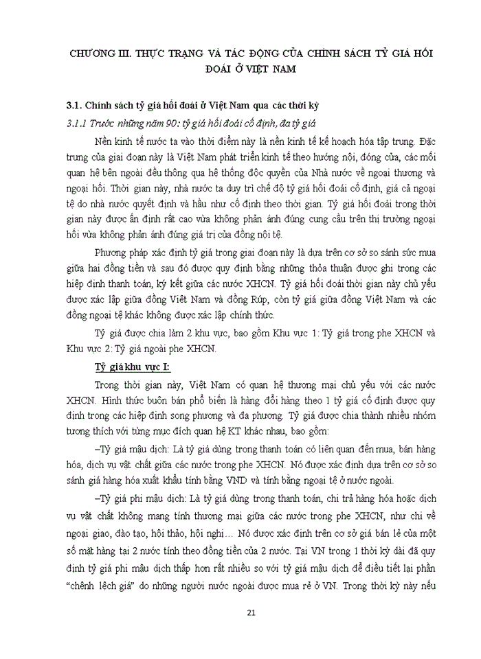 image for page Tỷ giá hối đoái và chính sách tỷ giá hối đoái ở Việt Nam