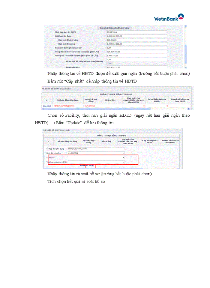 image for page Xây dựng Hệ thống CNTT quản lý hoạt động vận hành tín dụng Vietinbank credit operation management support