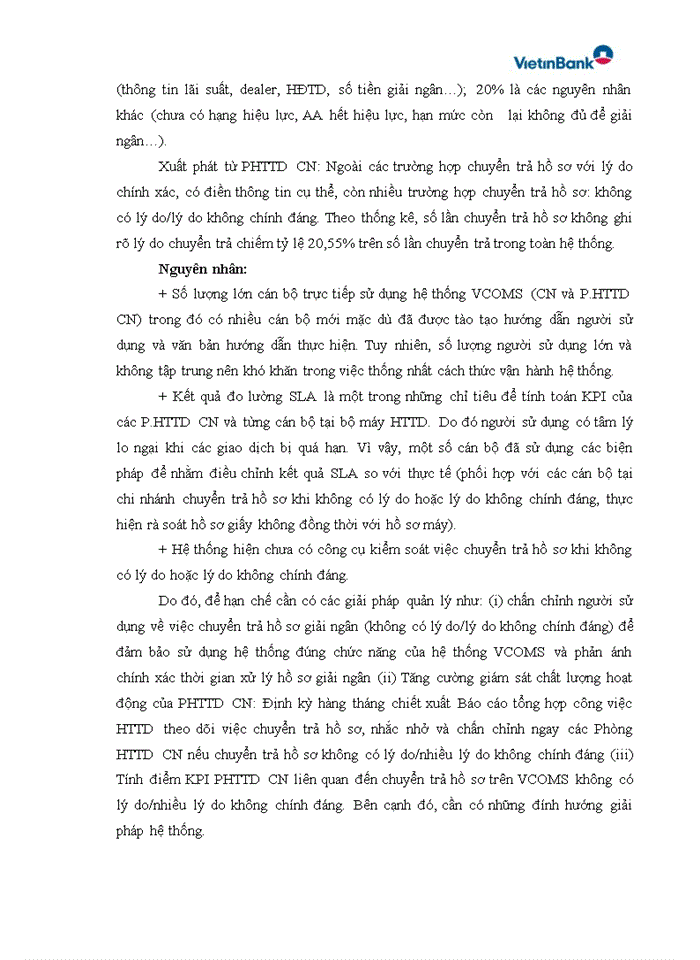 image for page Xây dựng Hệ thống CNTT quản lý hoạt động vận hành tín dụng Vietinbank credit operation management support
