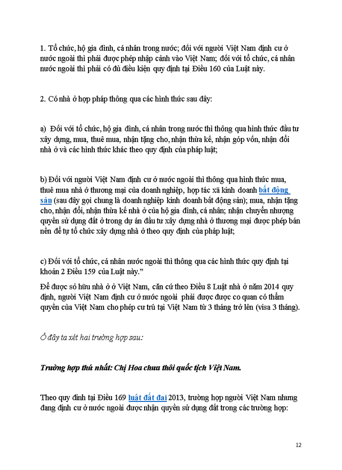 image for page Quy định về sở hữu đất đai và sử dụng đất đối với chủ sở hữu có yếu tố nước ngoài