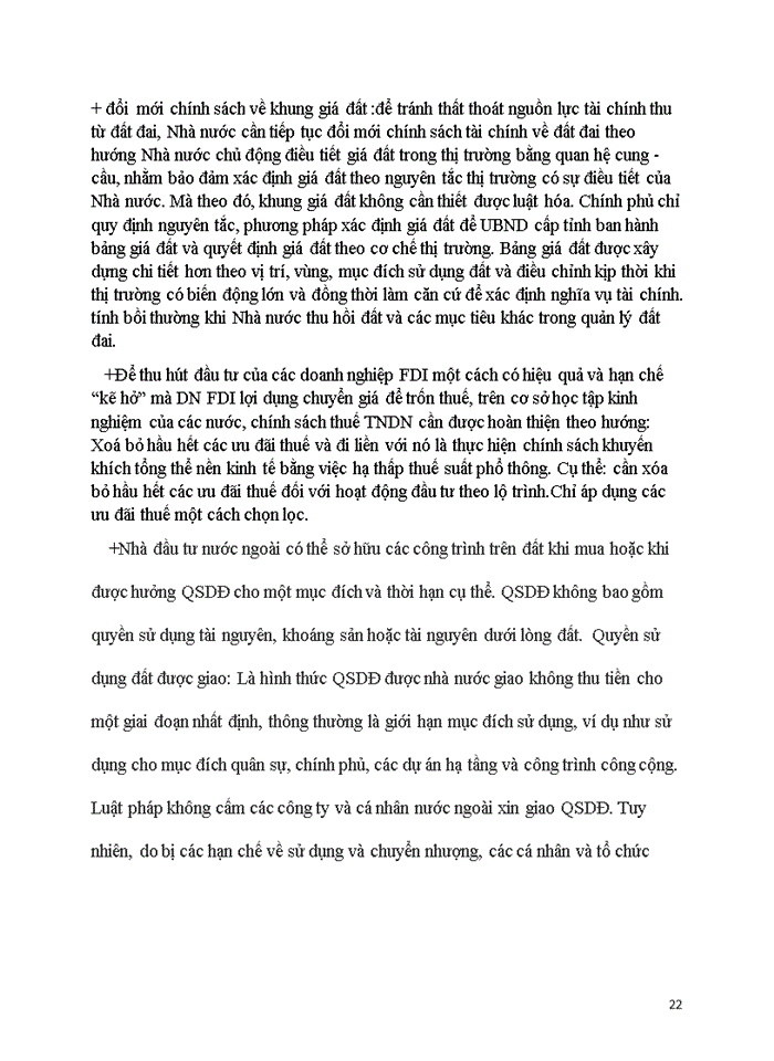 image for page Quy định về sở hữu đất đai và sử dụng đất đối với chủ sở hữu có yếu tố nước ngoài