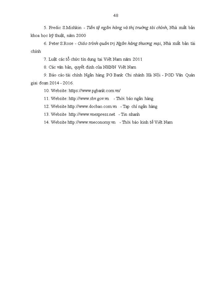 image for page GIẢI PHÁP NÂNG CAO CHẤT LƯỢNG TÍN DỤNG TẠI NGÂN HÀNG PG BANK CHI NHÁNH HÀ NỘI - PGD VĂN QUÁN