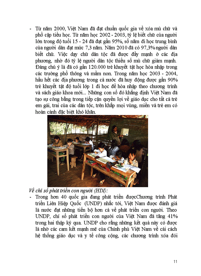 image for page Chính sách giáo dục và đào tạo