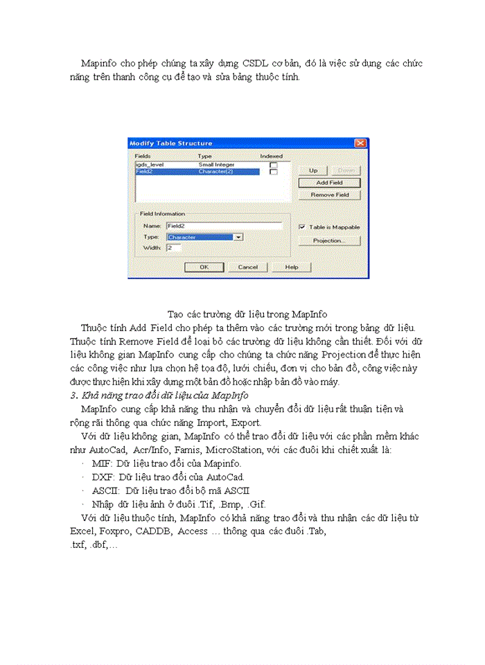 image for page Ứng dụng phần mềm Mapinfo xây dựng cơ sở dữ liệu về sổ địa chính