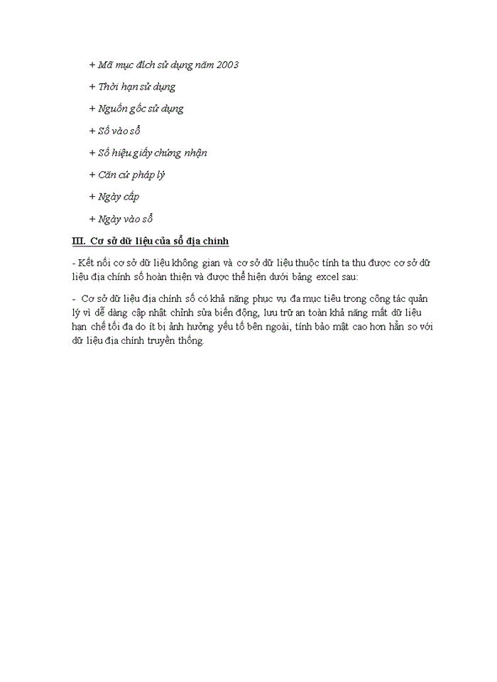 image for page Ứng dụng phần mềm Mapinfo xây dựng cơ sở dữ liệu về sổ địa chính