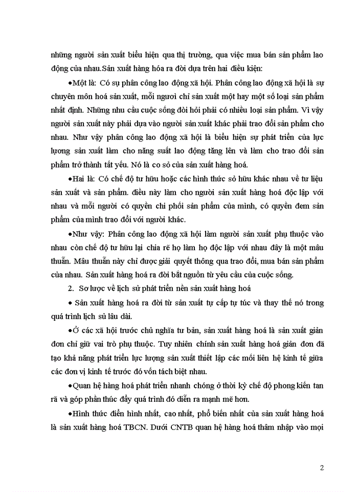 image for page PHÂN TÍCH ĐIỀU KIỆN RA ĐỜI ĐẶC TRƯNG VÀ ƯU THẾ CỦA SẢN XUẤT HÀNG HOÁ