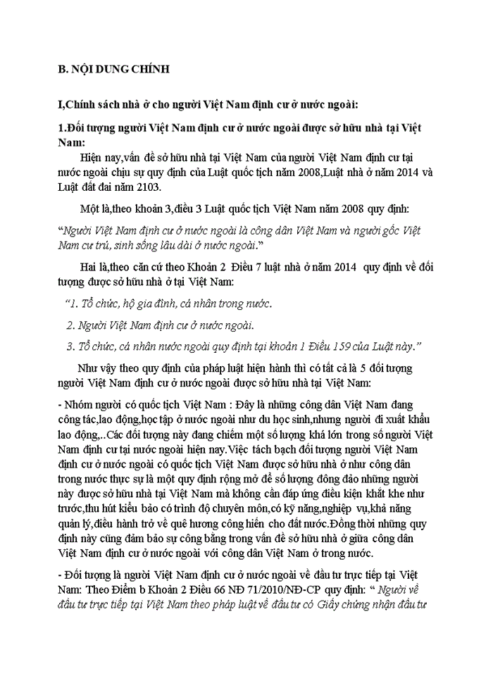 image for page Anh chị hãy đánh giá và phân tích các quy định chính sách pháp luật và thực trạng áp dụng các chính sách ở Việt Nam Đề xuất giải pháp hoàn thiện chính sách pháp luật đó trong thời gian tới Về chính sách nhà ở cho người Việt Nam định cư ở nước ngoài và người nước ngoài tại Việt Nam