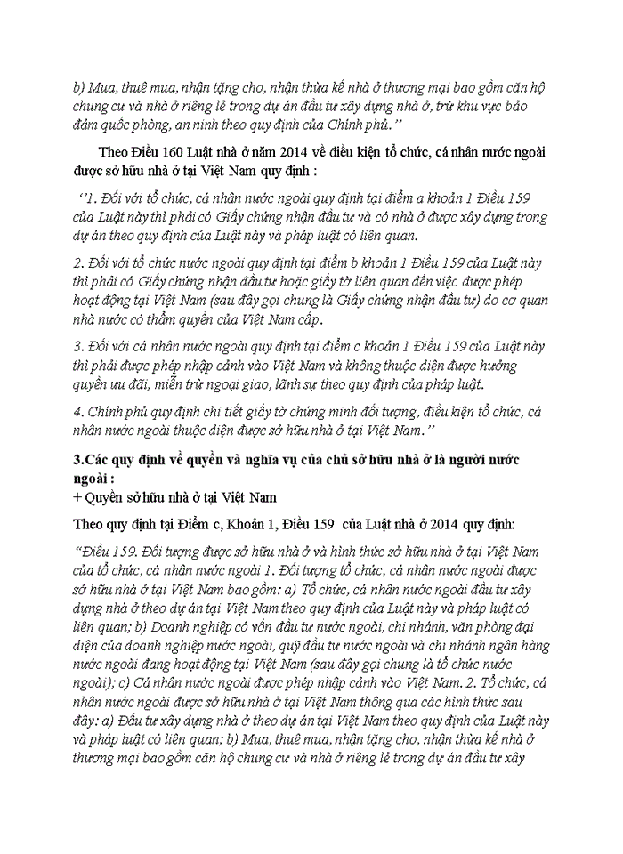 image for page Anh chị hãy đánh giá và phân tích các quy định chính sách pháp luật và thực trạng áp dụng các chính sách ở Việt Nam Đề xuất giải pháp hoàn thiện chính sách pháp luật đó trong thời gian tới Về chính sách nhà ở cho người Việt Nam định cư ở nước ngoài và người nước ngoài tại Việt Nam